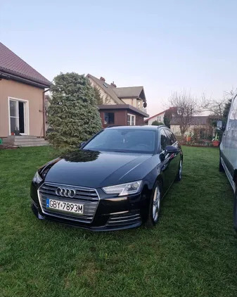 pomorskie Audi A4 cena 75000 przebieg: 224000, rok produkcji 2017 z Miastko